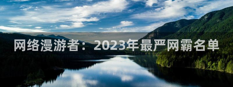 漫画里番在线：网络漫游者：2023年最严网霸名单